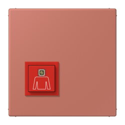 Jung Notrufsystem Ruftaster, Serie LS, terre sienne...