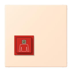 Jung Notrufsystem Ruftaster, Serie LS, terre sienne...