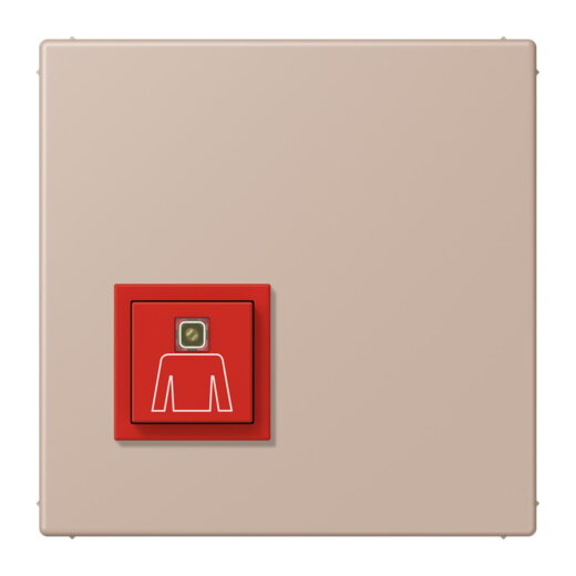 Jung Notrufsystem Ruftaster, Serie LS, ombre br?lée claire NRSLC0834RT240