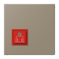 Jung Notrufsystem Ruftaster, Serie LS, ombre naturelle...