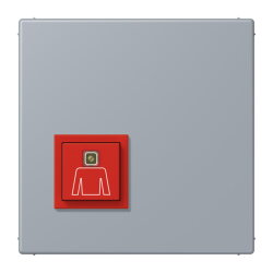 Jung Notrufsystem Ruftaster, Serie LS, gris clair 59...