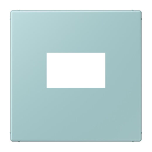 Jung Abdeckung für USB-Ladegerät, (gerastet), Serie LS, céruléen clair LC1969USB214