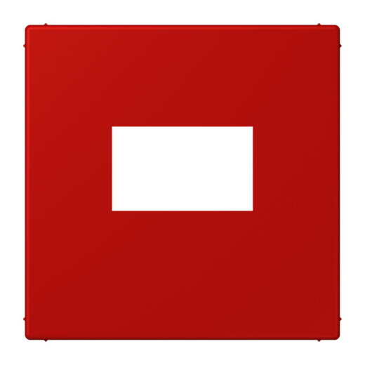 Jung Abdeckung für USB-Ladegerät, (gerastet), Serie LS, rouge vermillon 31 LC1969USB227