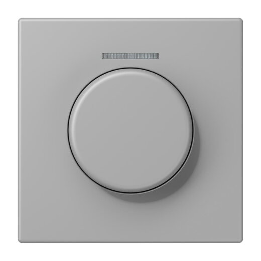 Jung Abdeckung mit Lichtleiter für KNX Drehsensor, Serie LS, gris moyen LC1940KO5204