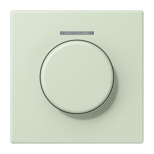 Jung Abdeckung mit Lichtleiter für KNX Drehsensor, Serie LS, vert anglâis pale LC1940KO5218