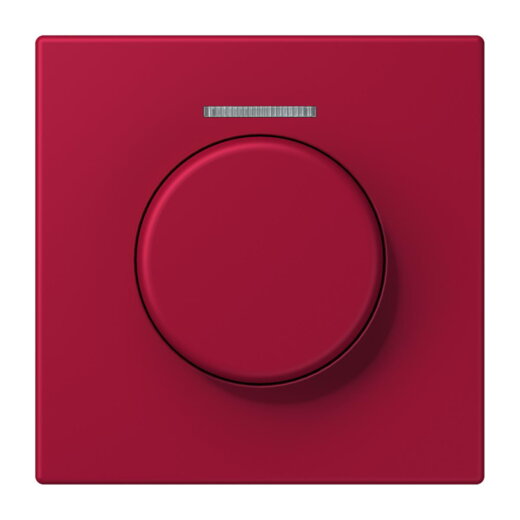 Jung Abdeckung mit Lichtleiter für KNX Drehsensor, Serie LS, rouge carmin LC1940KO5229