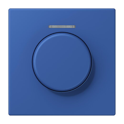 Jung Abdeckung mit Lichtleiter für KNX Drehsensor, Serie LS, bleu outremer 59 LC1940KO5253