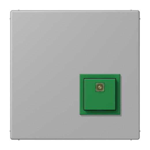 Jung Notrufsystem Abstelltaster, Serie LS, gris moyen NRSLC0834AT204