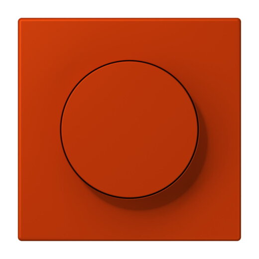 Jung Abdeckung mit Drehknopf, Serie LS, rouge vermillon 59 LC1740244