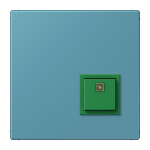 Jung Notrufsystem Abstelltaster, Serie LS, céruléen vif NRSLC0834AT212