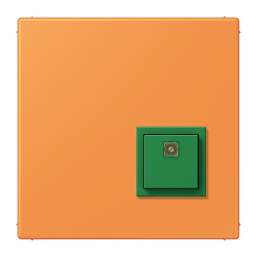 Jung Notrufsystem Abstelltaster, Serie LS, orange clair NRSLC0834AT225