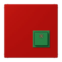 Jung Notrufsystem Abstelltaster, Serie LS, rouge...