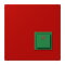 Jung Notrufsystem Abstelltaster, Serie LS, rouge vermillon 31 NRSLC0834AT227