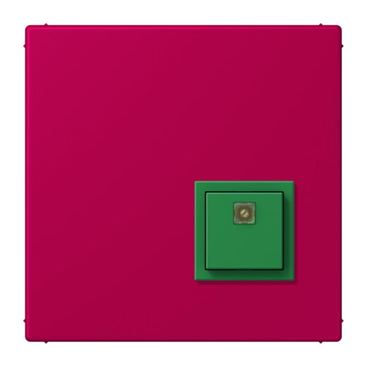 Jung Notrufsystem Abstelltaster, Serie LS, rouge rubia NRSLC0834AT230