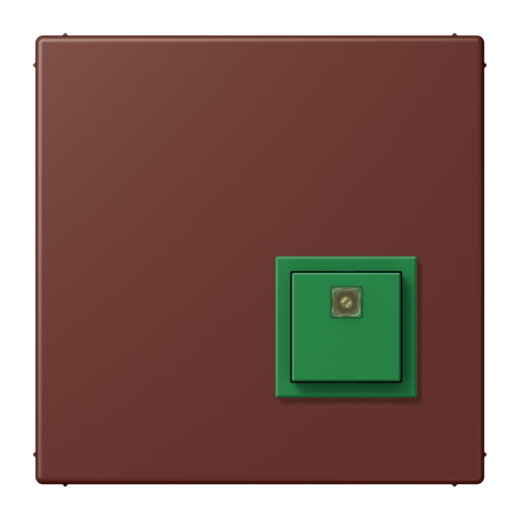 Jung Notrufsystem Abstelltaster, Serie LS, terre sienne br?lée 31 NRSLC0834AT235