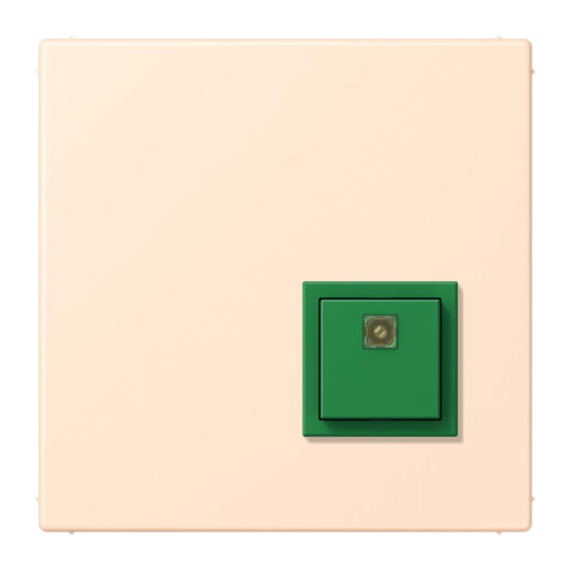 Jung Notrufsystem Abstelltaster, Serie LS, terre sienne pâle NRSLC0834AT238