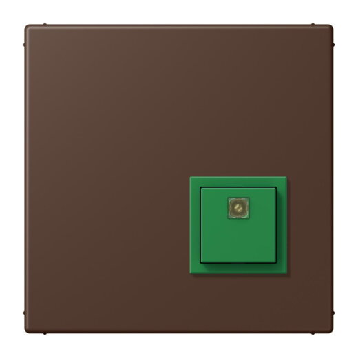 Jung Notrufsystem Abstelltaster, Serie LS, terre dombre br?lée 31 NRSLC0834AT239