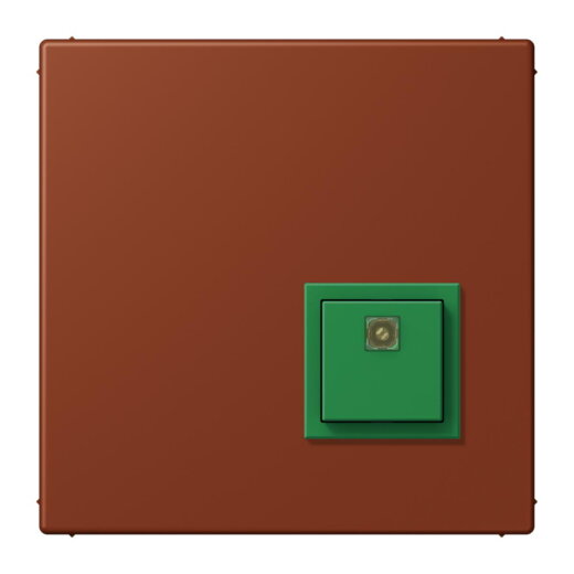 Jung Notrufsystem Abstelltaster, Serie LS, terre sienne br?lée 59 NRSLC0834AT247