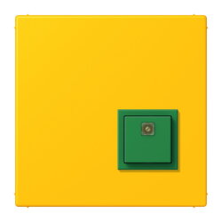 Jung Notrufsystem Abstelltaster, Serie LS, le jaune vif...