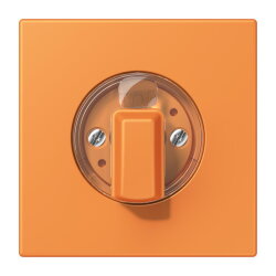 Jung Abdeckung für Drehschalter, Serie LS, orange...