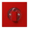 Jung Abdeckung für Drehschalter, Serie LS, rouge vermillon 31 LC1941227