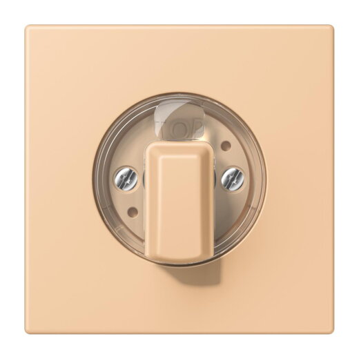 Jung Abdeckung für Drehschalter, Serie LS, terre sienne claire 31 LC1941237