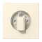 Jung Abdeckung für Drehschalter, Serie LS, blanc ivoire LC1941245