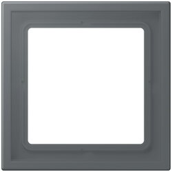 Jung Rahmen, 1-fach, LS ZERO, gris foncé 31...