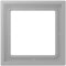 Jung Rahmen, 1-fach, LS ZERO, gris moyen LCZ981BF204