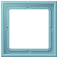 Jung Rahmen, 1-fach, LS 990, céruléen...