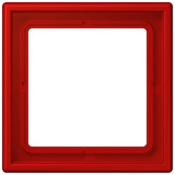Jung Rahmen, 1-fach, LS 990, rouge vermillon 31...