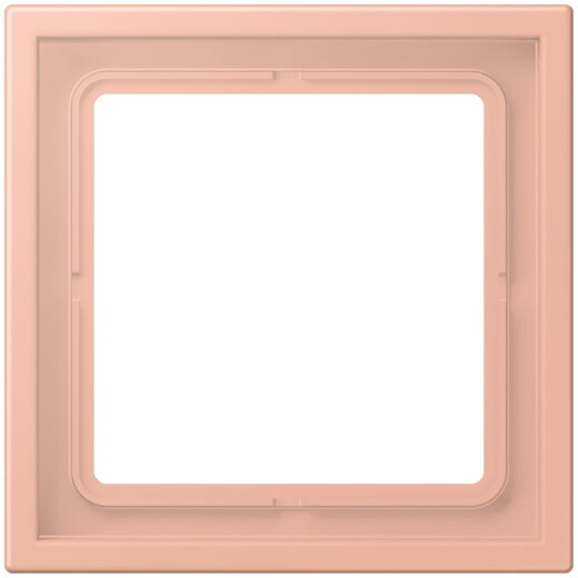 Jung Rahmen, 1-fach, LS ZERO, rose clair LCZ981BF231