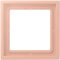 Jung Rahmen, 1-fach, LS ZERO, rose clair LCZ981BF231