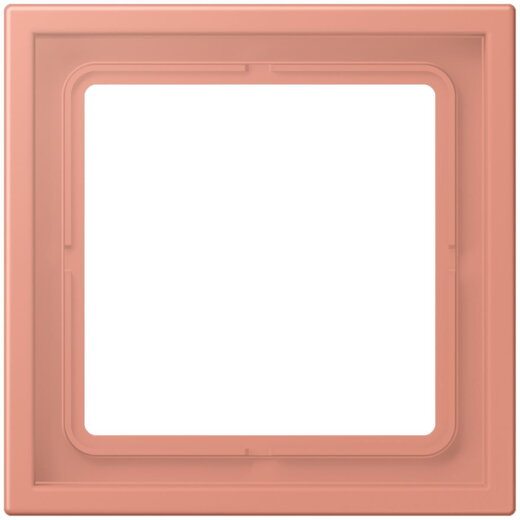 Jung Rahmen, 1-fach, LS ZERO, locre rouge moyen LCZ981BF233