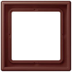 Jung Rahmen, 1-fach, LS 990, terre sienne...
