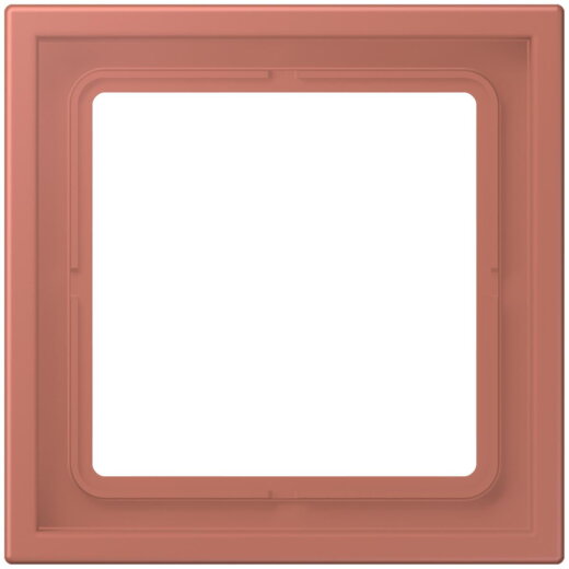 Jung Rahmen, 1-fach, LS ZERO, terre sienne brique LCZ981BF236