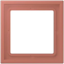 Jung Rahmen, 1-fach, LS ZERO, terre sienne brique...
