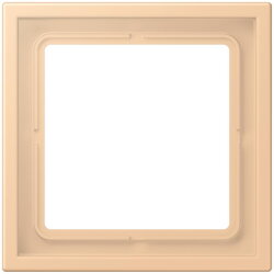 Jung Rahmen, 1-fach, LS ZERO, terre sienne claire 31...