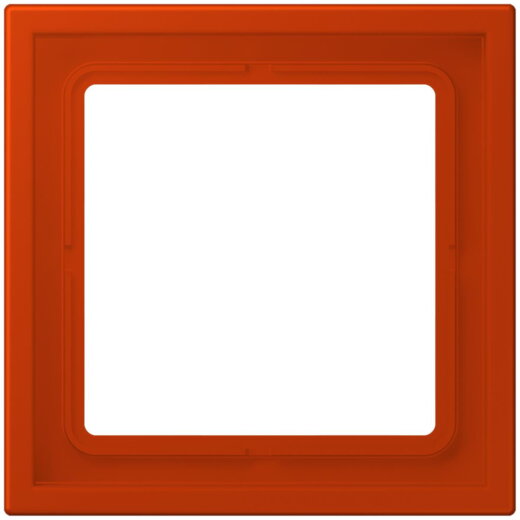 Jung Rahmen, 1-fach, LS ZERO, rouge vermillon 59 LCZ981BF244