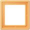 Jung Rahmen, 1-fach, LS 990, ocre jaune clair LC981254