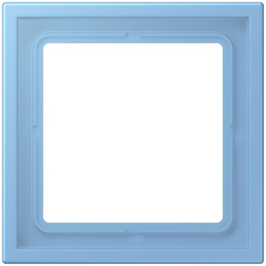 Jung Rahmen, 1-fach, LS ZERO, bleu céruléen 59 LCZ981BF256