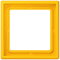 Jung Rahmen, 1-fach, LS 990, le jaune vif LC981263