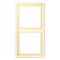 Jung Rahmen, 2-fach, LS 990, blanc LC982201