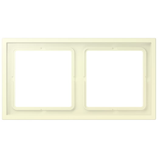 Jung Rahmen, 2-fach, LS ZERO, blanc LCZ982BF201