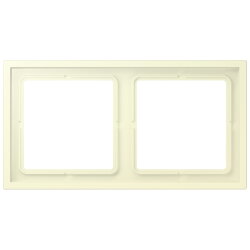 Jung Rahmen, 2-fach, LS ZERO, blanc LCZ982BF201