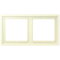 Jung Rahmen, 2-fach, LS ZERO, blanc LCZ982BF201