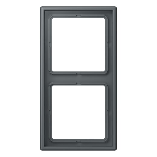 Jung Rahmen, 2-fach, LS 990, gris foncé 31 LC982202