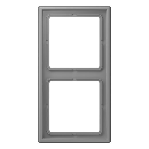 Jung Rahmen, 2-fach, LS 990, gris 31 LC982203