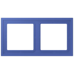 Jung Rahmen, 2-fach, LS ZERO, bleu outremer 31...