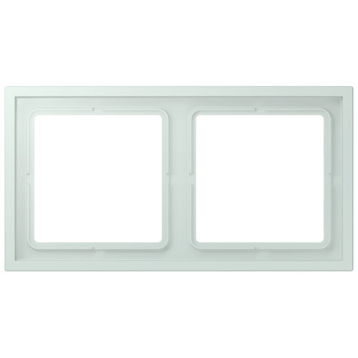 Jung Rahmen, 2-fach, LS ZERO, céruléen pale LCZ982BF215